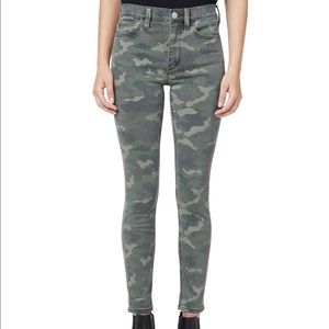 NWT Hudson Barbara Highrise Camo Pants